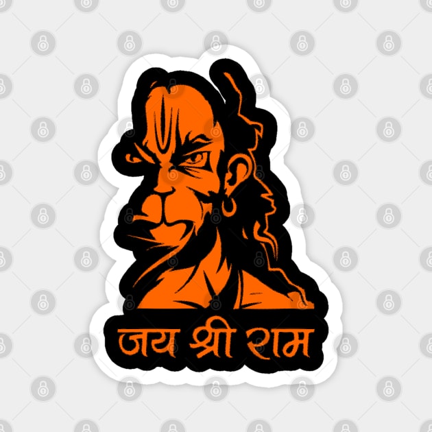 Hanuman Magnet by Jenex