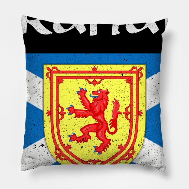 Clan Graham Scottish Clan Scotland Flag Pillow by anitakayla32765