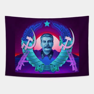 Stalin laborwave Tapestry