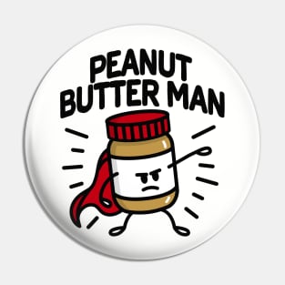 Peanut butter man (place on light background) Pin