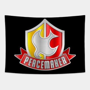 Peacemaker Shield Tapestry