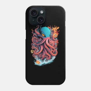 Octopus color blast Phone Case