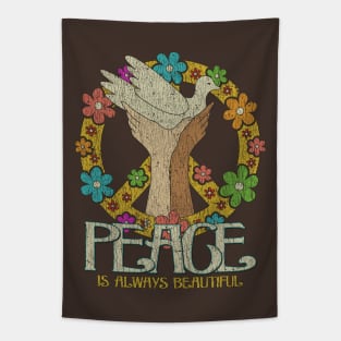 Peace is Always Beautiful 1963 Tapestry