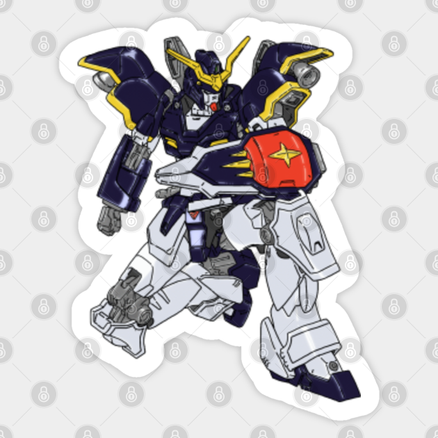 Deathscythe Gundam Sticker Teepublic Why do we show ads on thingiverse? deathscythe