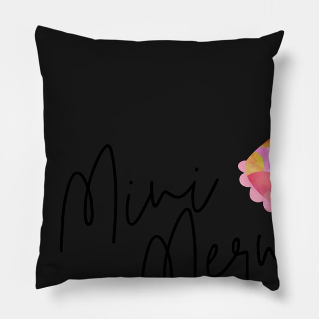 Mini Mermaid Pillow by DreamsofTiaras