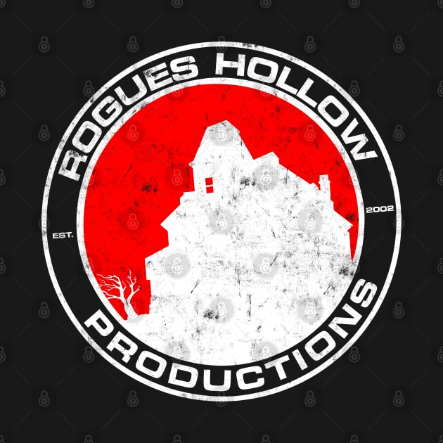 Rogues Hollow Distressed Circle Logo by rogueshollow