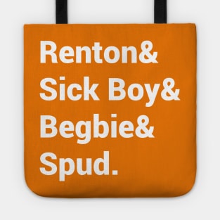 Trainspotting List w Tote