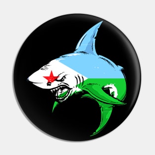 djibouti Pin