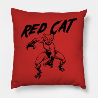 The Righteous Red Cat! Pillow