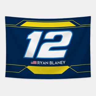 Ryan Blaney #12 2023 NASCAR Design Tapestry