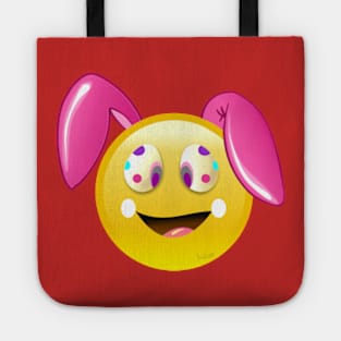 Easter Ears Emoji Shirt, bunny boys Girl Tote