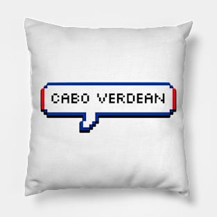 Cabo Verdean Cabo Verde Bubble Pillow