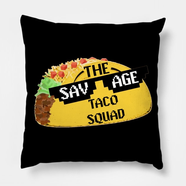 Logo 1 Pillow by SavageTacoSquad