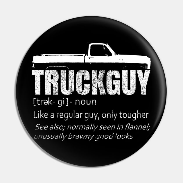 Funny Truck Guy Definition Square Body Drag Racing Muscle Car, Drag racers, weekend warriors, muscle car and pick up truck owners and builders can enjoy this truck enthusiast design. Perfect as a gift for birthdays, fathers day, or any holiday. Pin by CharJens