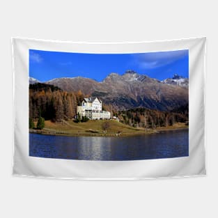 Autumn in St Moritz Tapestry