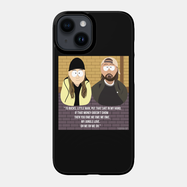 Jay and Silent Bob SouthPark Cartoon Mash-Up - Jay And Silent Bob - Phone Case | TeePublic Jay and Silent Bob SouthPark Cartoon Mash-Up - Jay And Silent Bob - Phone Case | TeePublic