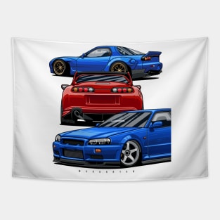 Supra, Skyline, RX7 Tapestry