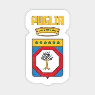 Apulia/Puglia Italy Region Coat of Arms / Vintage Style Magnet