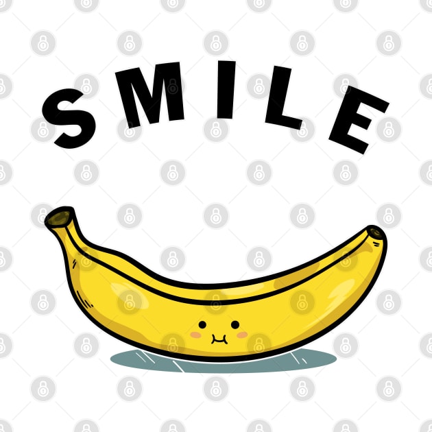 banana smile by PaperHead