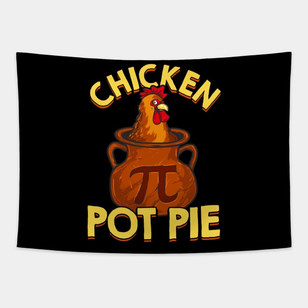 Chicken Pot Pie Tapestry by LIFUA