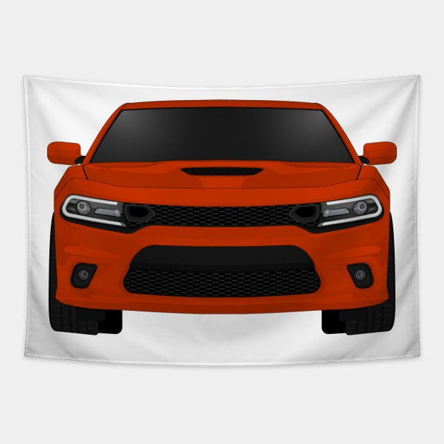 Charger Scat Go-Mango Tapestry by VENZ0LIC