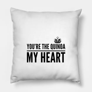 VeganZEN | You’re the Quinoa of My Heart Pillow