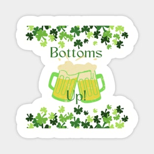 Bottoms Up! Magnet