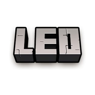 Leo - Custom Minecraft Nametag T-Shirt
