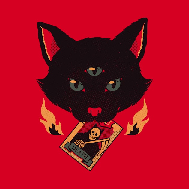 Cat Tarot Death by Tobe Fonseca by Tobe_Fonseca