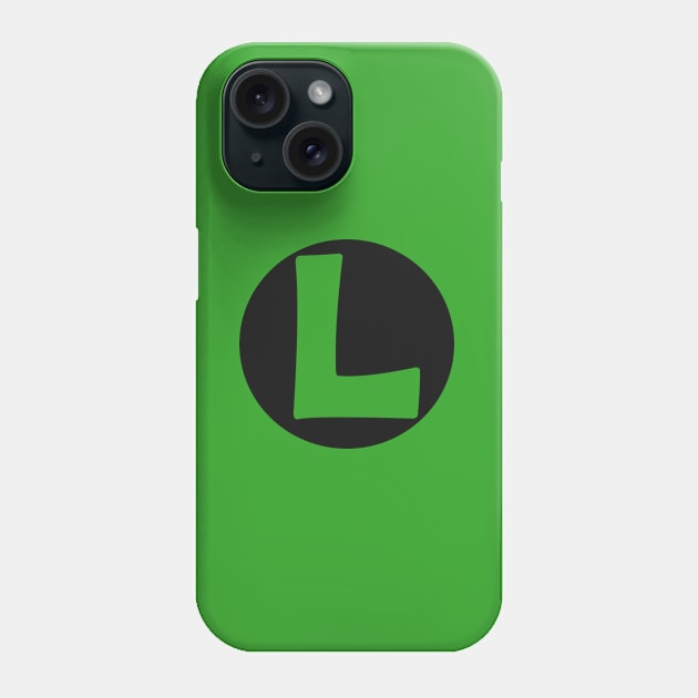 letter l green Phone Case by persa