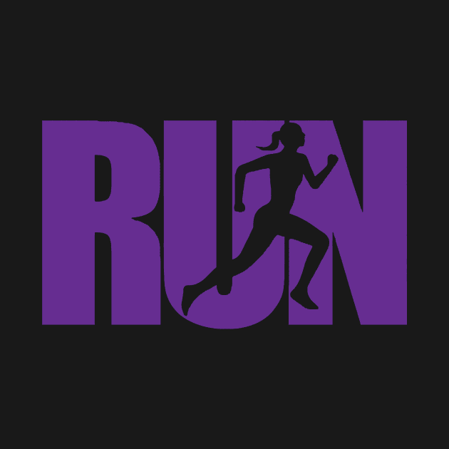 RUN purple by Athletics Inc