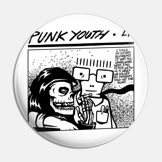 Punk Youth Pin by Camelo