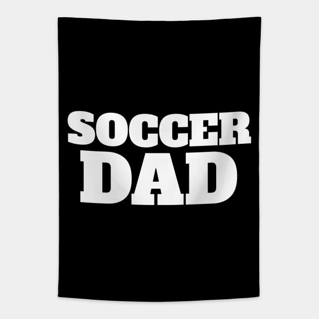 Soccer Dad Funny Soccer Tapestry by fromherotozero