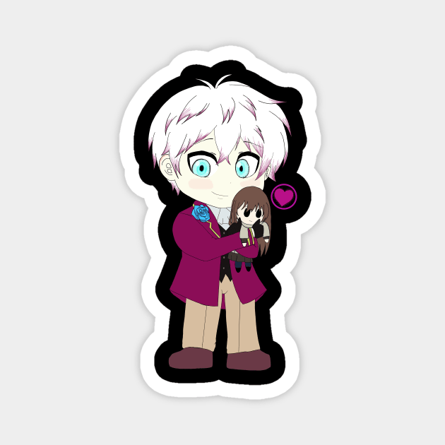 Chibi Ray-Mystic Messenger Magnet by Ninialex