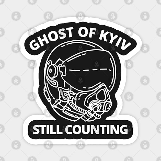 Ghost Of Kyiv, Ghost Of Kyiv Still Counting Magnet by Coralgb