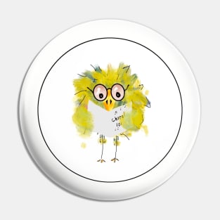 Funny Bird in Choral 101 Pin