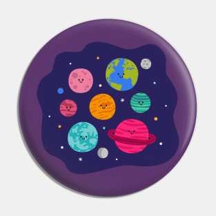 Planets Pin