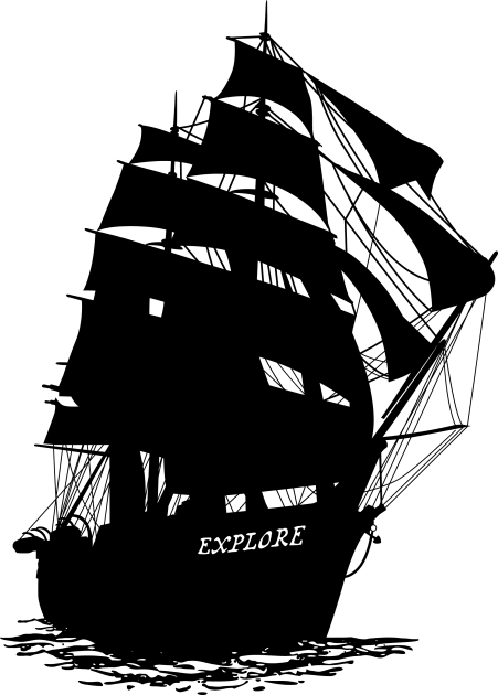 Explore Ship Kids T-Shirt by explorerspodcast