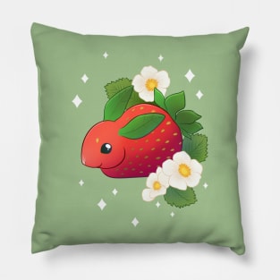 Strawbunny Pillow