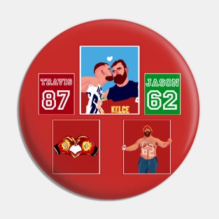 Jason Kelce x Travis Kelce - Highlights Pin