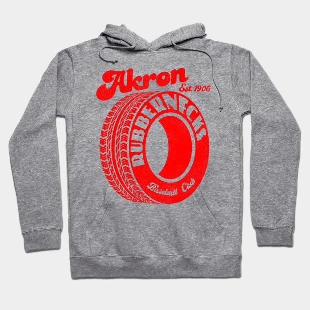 Akron Rubbernecks - Ohio - Vintage Defunct Baseball Teams - Unisex Hoodie –  m00nshot