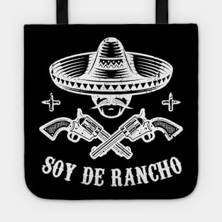 Soy de rancho - white design Tote