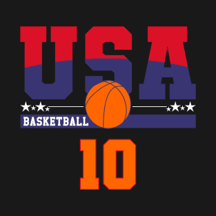 USA Basketball || 10 T-Shirt
