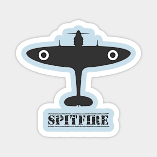 Spitfire Silhouette Magnet