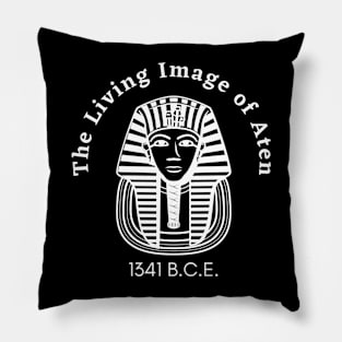 Afrinubi - The Living Image of Aten Pillow