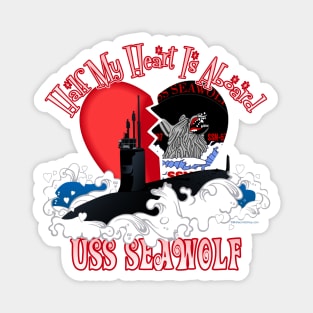 Half My Heart - USS Seawolf Magnet