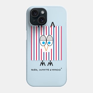 Red, White & Hhoo Phone Case