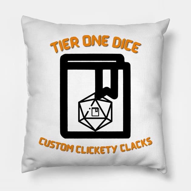 Tier One Dice Pillow by chrisphilbrook