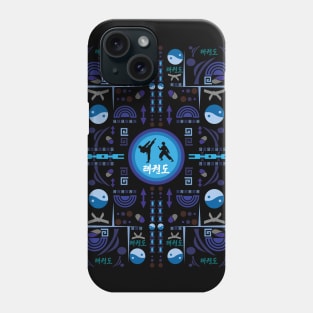 Geometric Taekwondo Pattern Phone Case