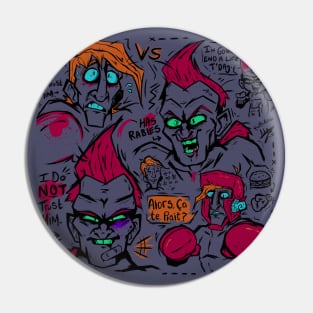 Glass Joe VS Aran Ryan Pin